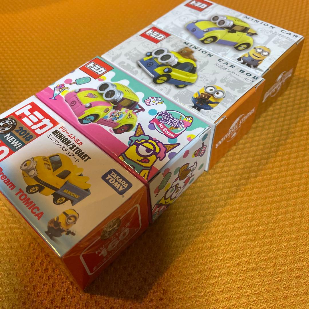 ミニオントミカ4台セット