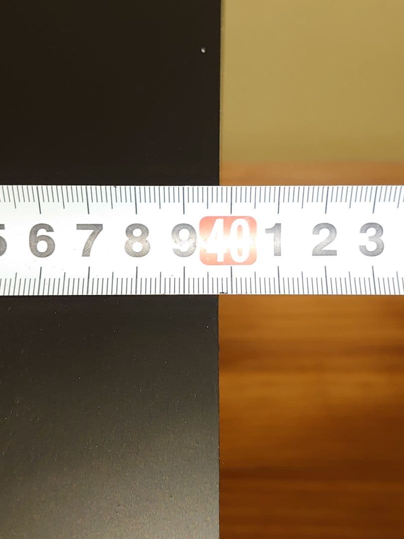 【累積119台目】１台用パチスロ実機の置き台（シンプルスタンド）★黒色に塗装済み