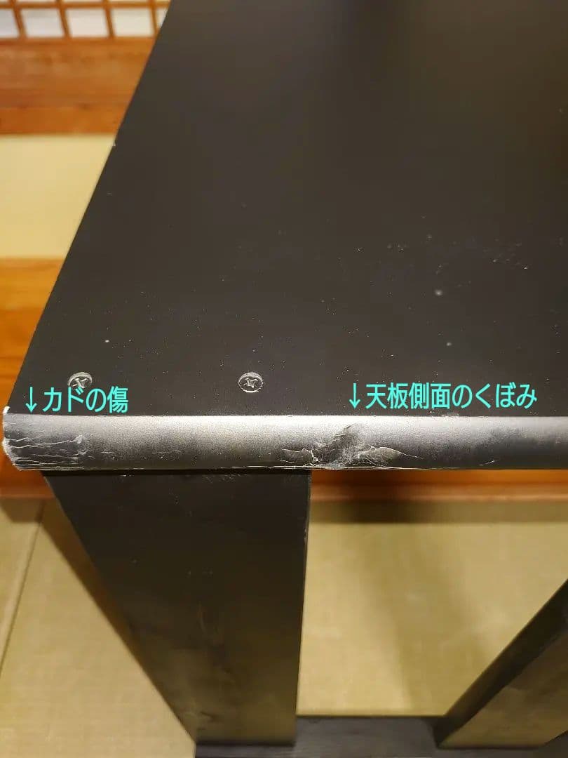 【累積119台目】１台用パチスロ実機の置き台（シンプルスタンド）★黒色に塗装済み