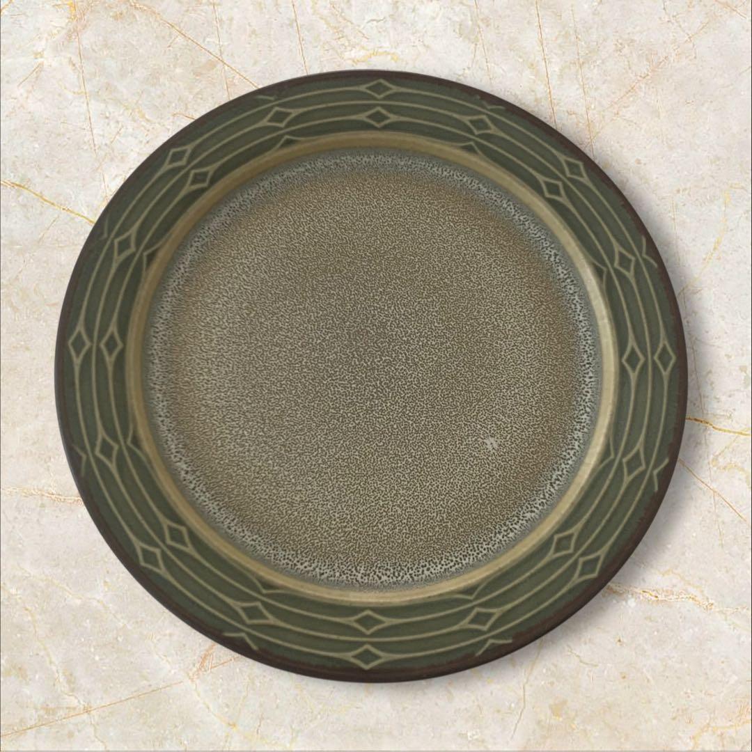 ＜美品＞北欧ビンテージ・クイストゴー・ルーン・Φ21cm・プレート2枚セットA