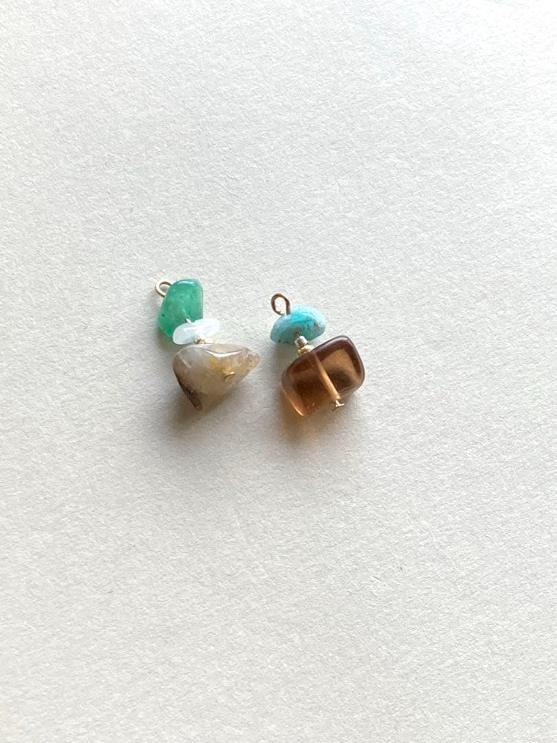 no.0496 冬夕焼のオレンジスモーキー　一点物