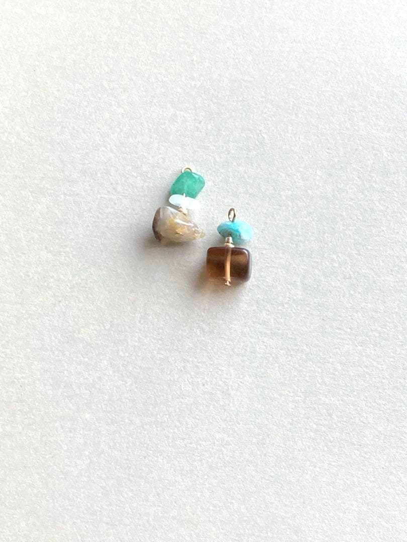 no.0496 冬夕焼のオレンジスモーキー　一点物