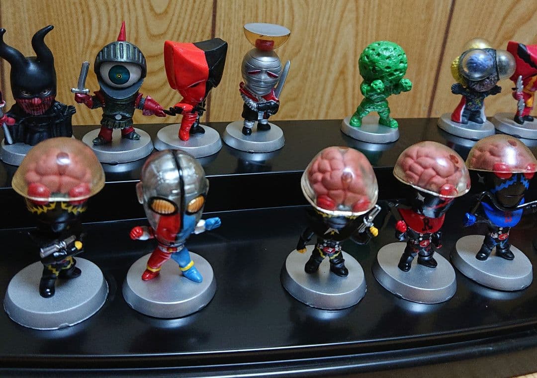 特撮ヒーローズ 人造人間キカイダー 16体セット ケース・ミニブック付き