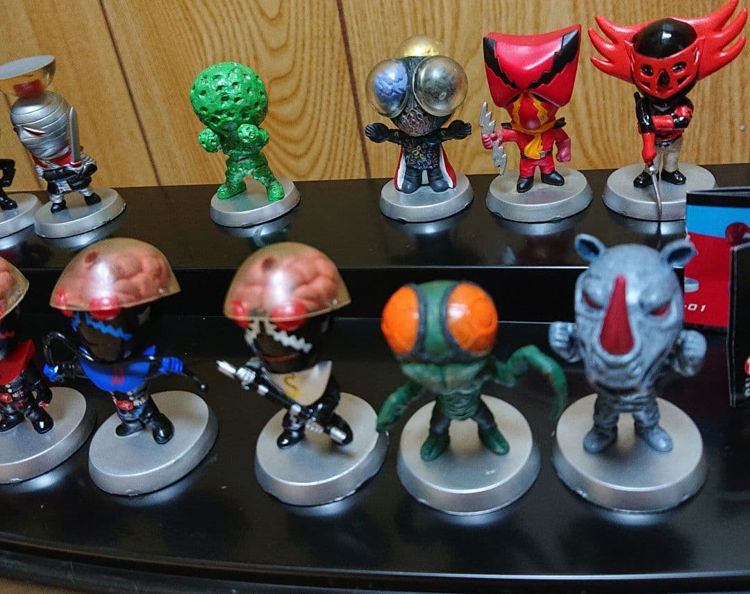 特撮ヒーローズ 人造人間キカイダー 16体セット ケース・ミニブック付き