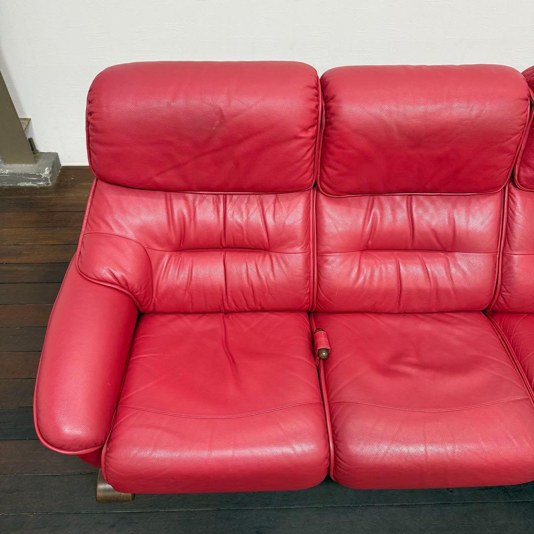 H22C18 冨士ファニチア FUJI FURNITURE 3人掛けソファ
