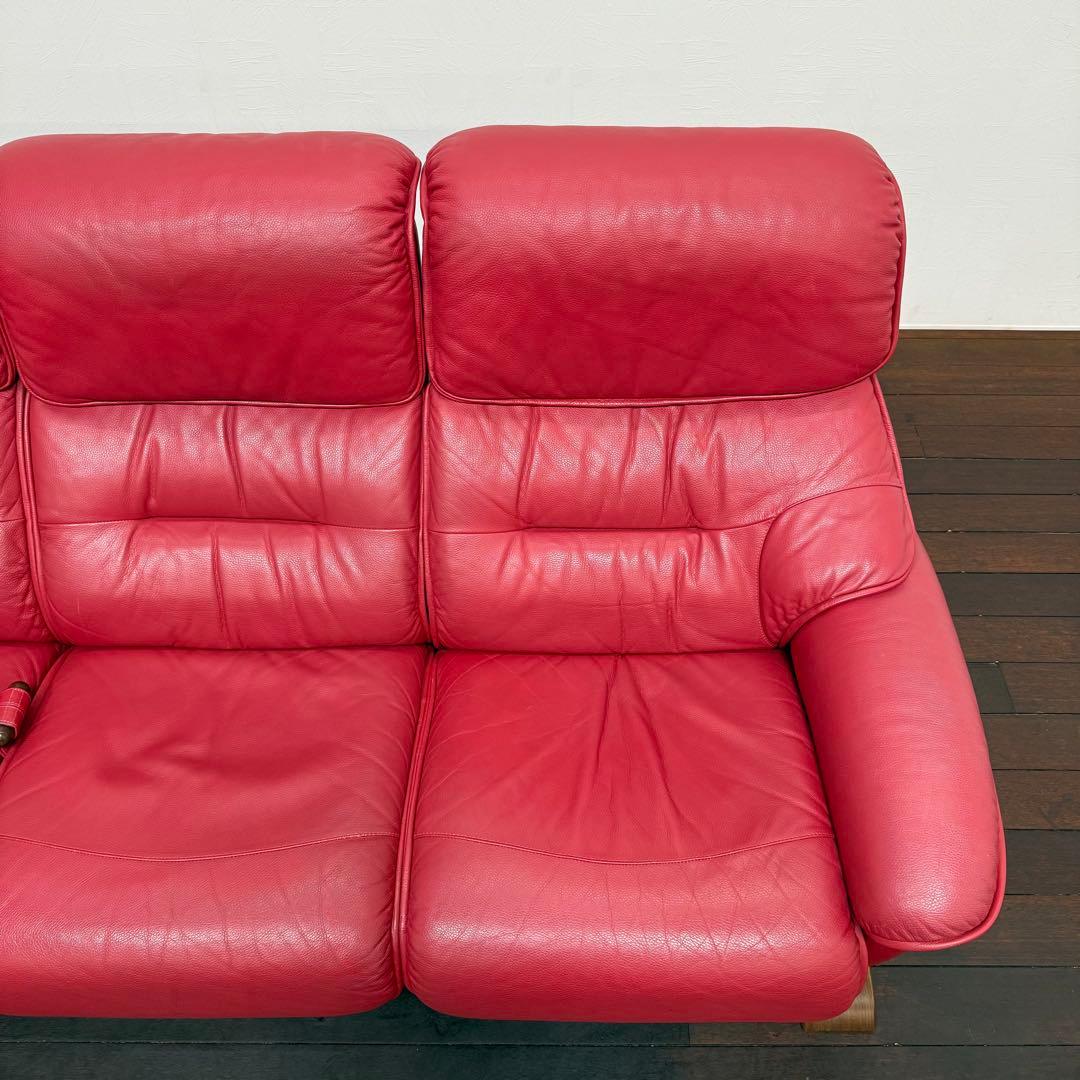 H22C18 冨士ファニチア FUJI FURNITURE 3人掛けソファ