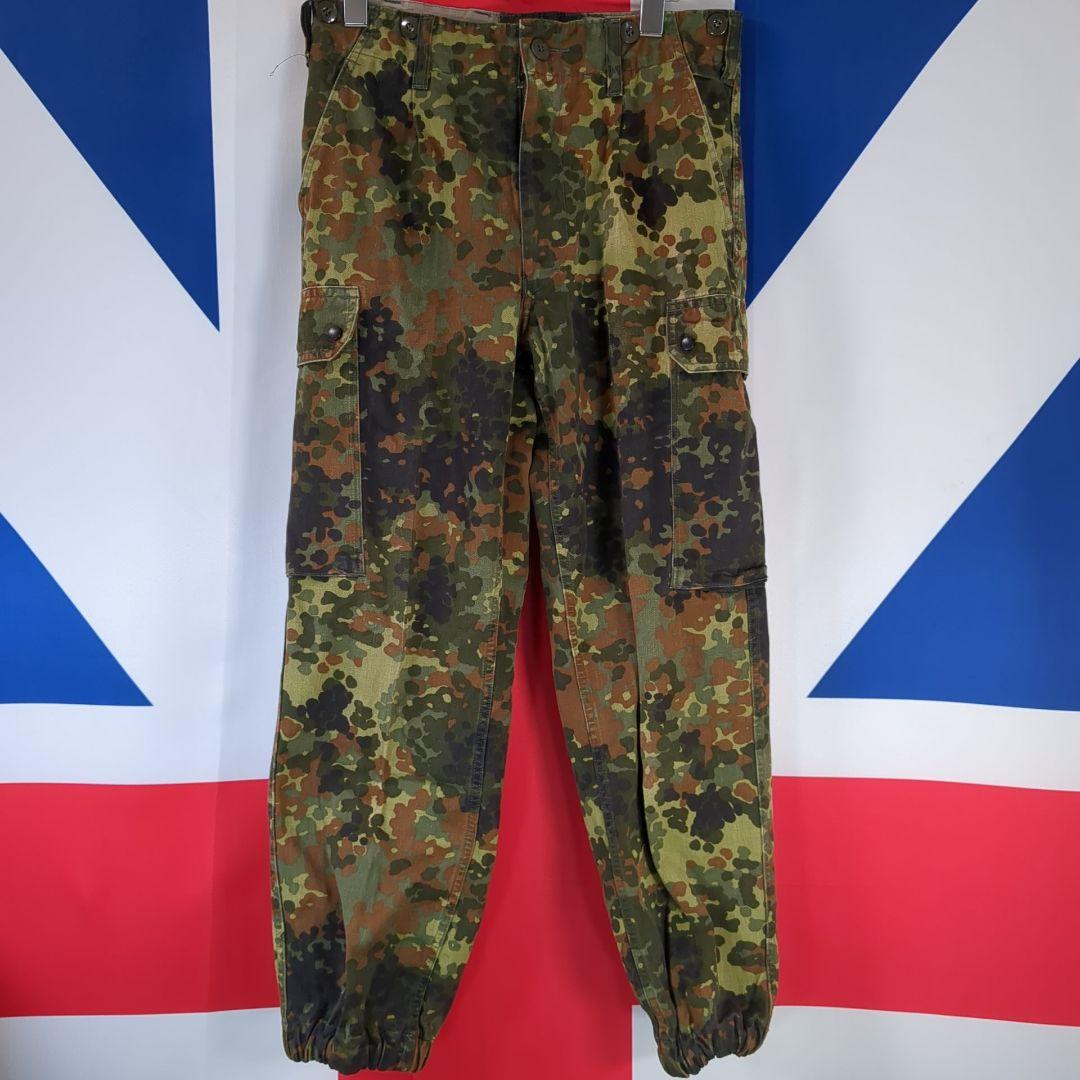 ドイツ軍フレクターカモ迷彩ジャケット＆パンツ＆キャップの３点2月末までの値下げ