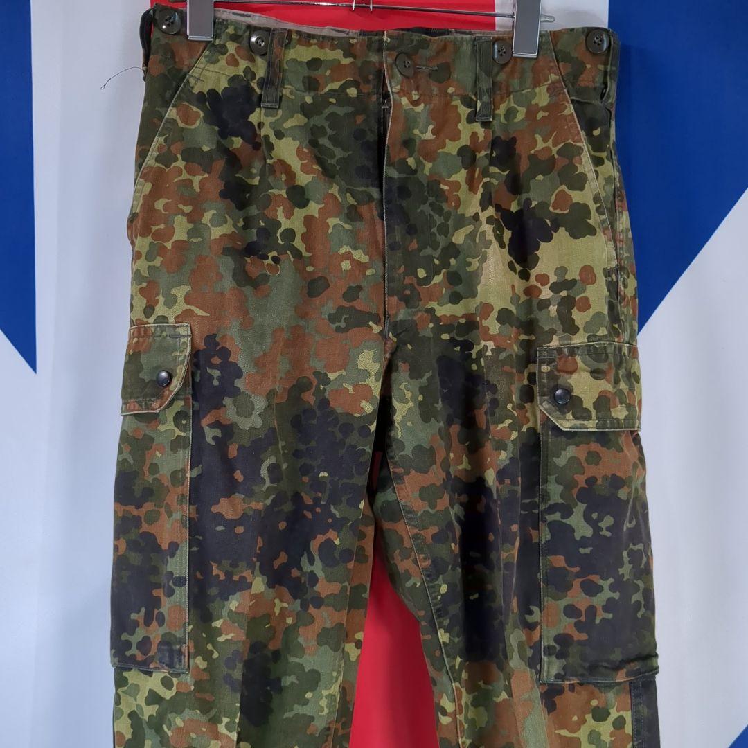 ドイツ軍フレクターカモ迷彩ジャケット＆パンツ＆キャップの３点2月末までの値下げ