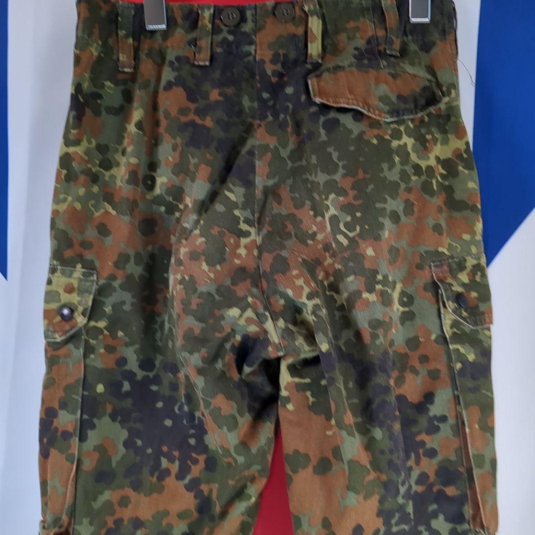 ドイツ軍フレクターカモ迷彩ジャケット＆パンツ＆キャップの３点2月末までの値下げ