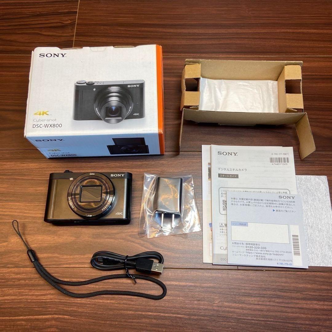 ソニー サイバーショット WX DSC-WX800 デジタルカメラ 3048