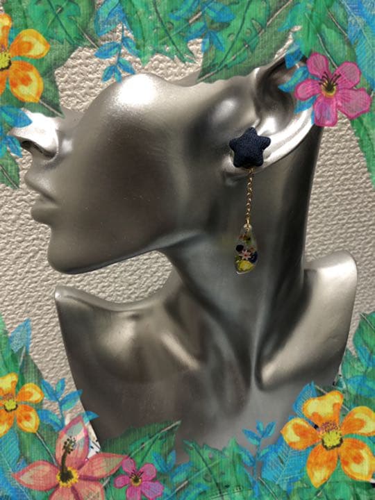 denim star ピアス イヤリング