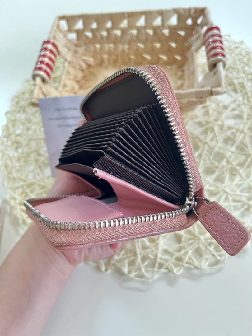 押し花で作る　ミニ財布・コンパクト財布