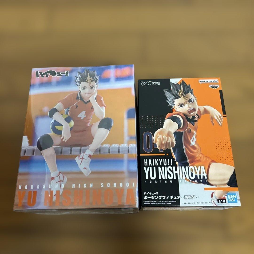 ハイキュー!! フィギュア 影山飛雄 日向翔陽　黒尾・研磨　月島蛍　西谷夕