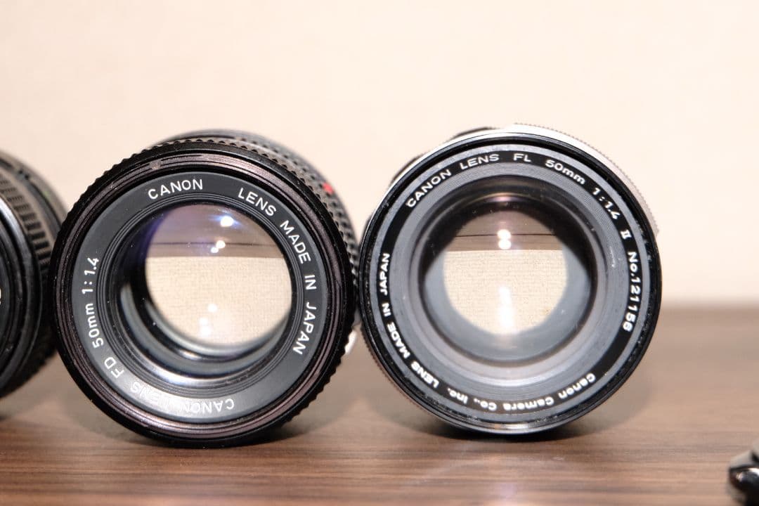 CANON 単焦点レンズセット FD/FL