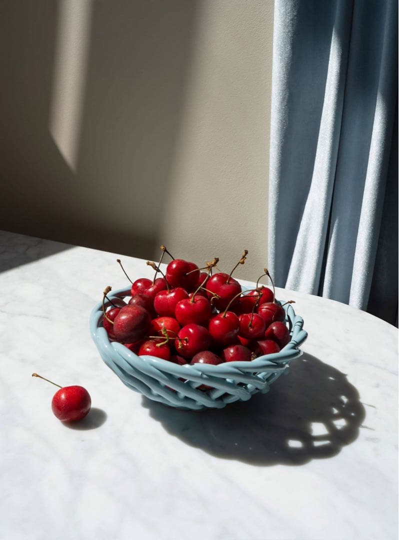 小物入れ OCTAEVO Sicilia Ceramic Basket small