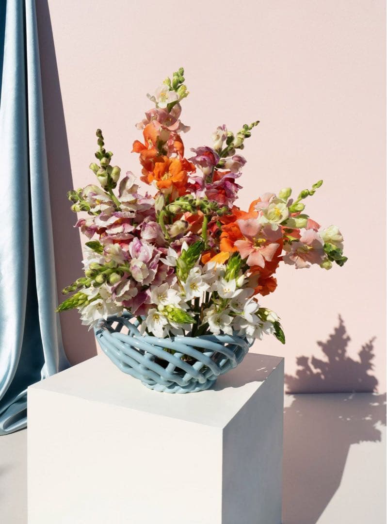 小物入れ OCTAEVO Sicilia Ceramic Basket small