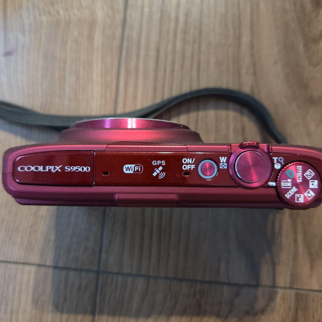 Nikon COOLPIX S9500 赤