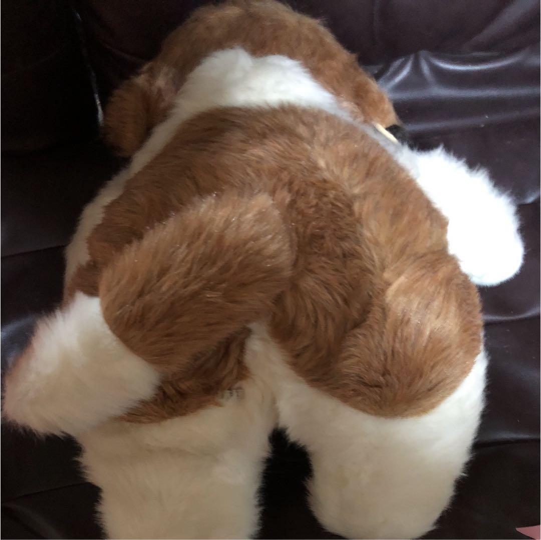 17年前の、セントバーナードのぬいぐるみ