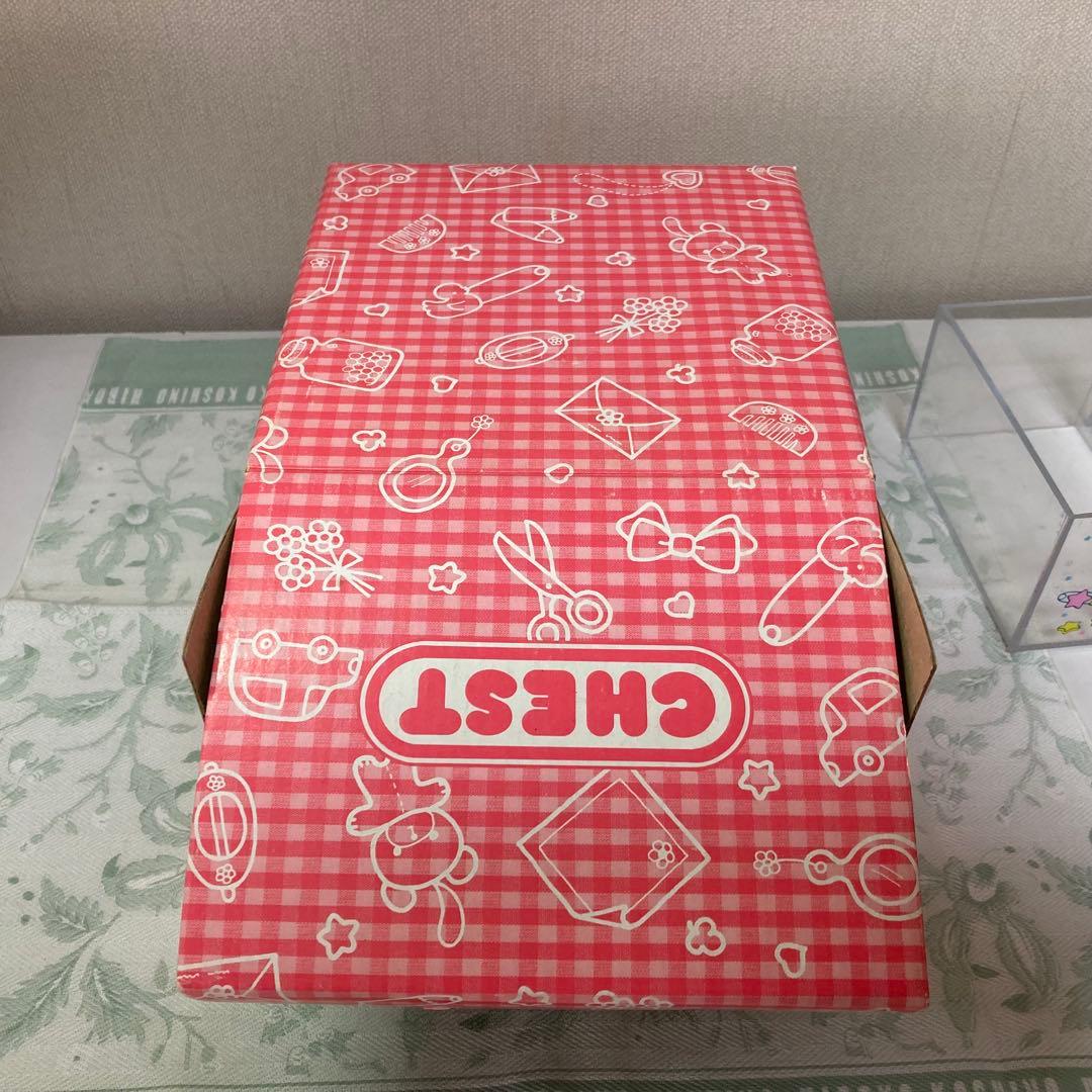 【美品】サンリオ　リトルツインスターズ　チェスト　昭和レトロ　元箱付　日本製