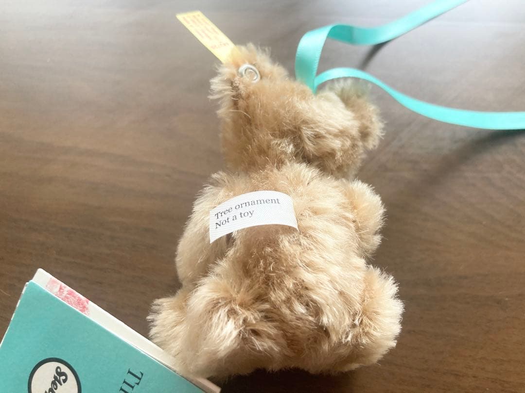 新品同様☆Tiffany&Co.シュタイフ☆オーナメント☆ティファニーぬいぐるみ