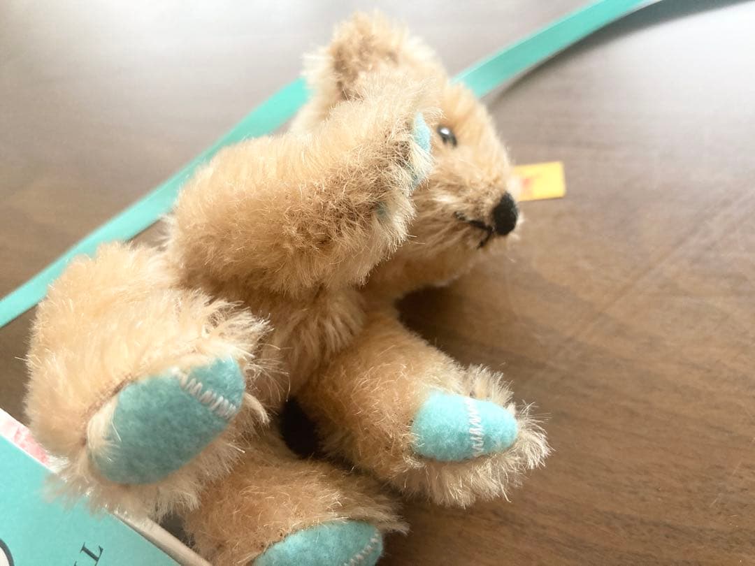 新品同様☆Tiffany&Co.シュタイフ☆オーナメント☆ティファニーぬいぐるみ