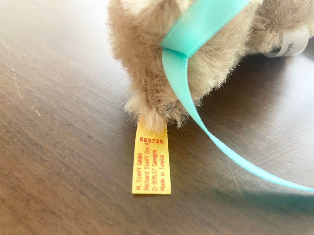 新品同様☆Tiffany&Co.シュタイフ☆オーナメント☆ティファニーぬいぐるみ