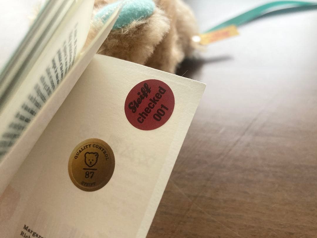 新品同様☆Tiffany&Co.シュタイフ☆オーナメント☆ティファニーぬいぐるみ