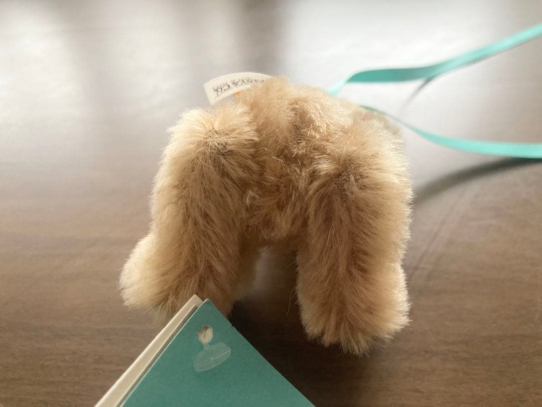 新品同様☆Tiffany&Co.シュタイフ☆オーナメント☆ティファニーぬいぐるみ