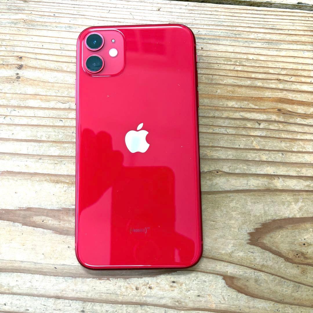 Apple iPhone 11 レッド 本体