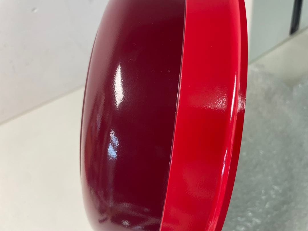 【未使用品】remy pan＋ レミパンプラス 24cm ガラス蓋付き レッド