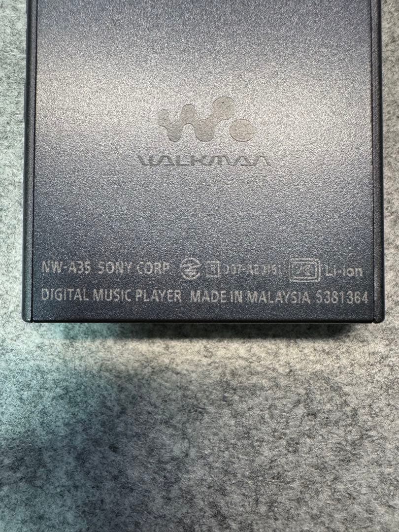 SONY NW-A35 16GB チャコールグレー ウォークマン