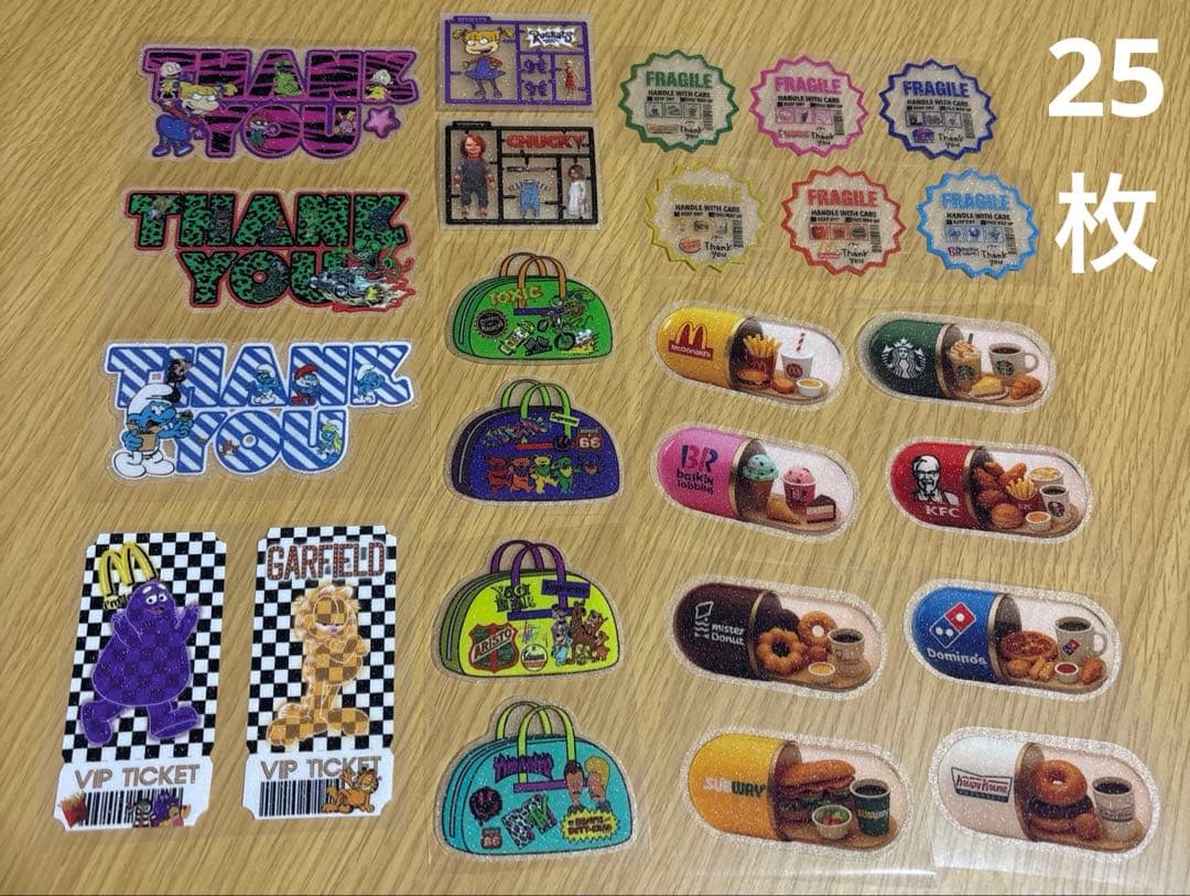 アメキャラ　ステッカー　おすそ分け　アメステ300枚❣️詰め合わせパック　平袋付き