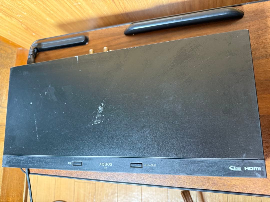 SHARP 2B-C20DW1 BLACK　ブルーレイレコーダー