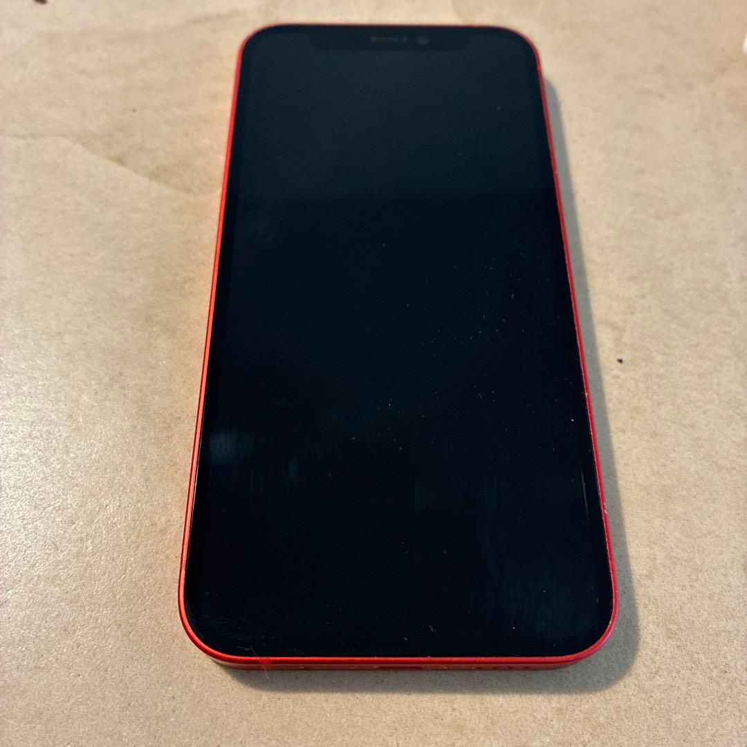 キ*イ様 最安値！iPhone12mini レッド64GB