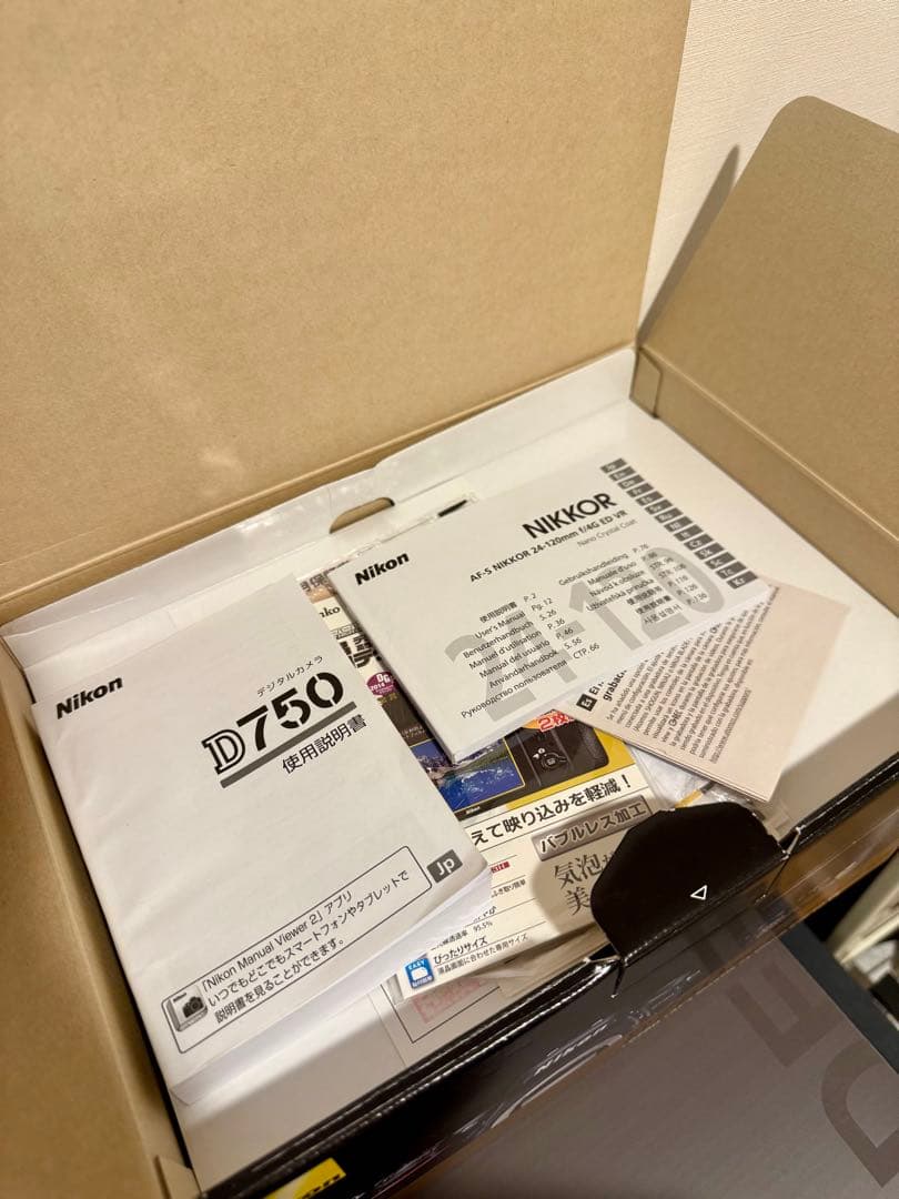 Nikon D750 デジタル一眼レフ 本体のみ