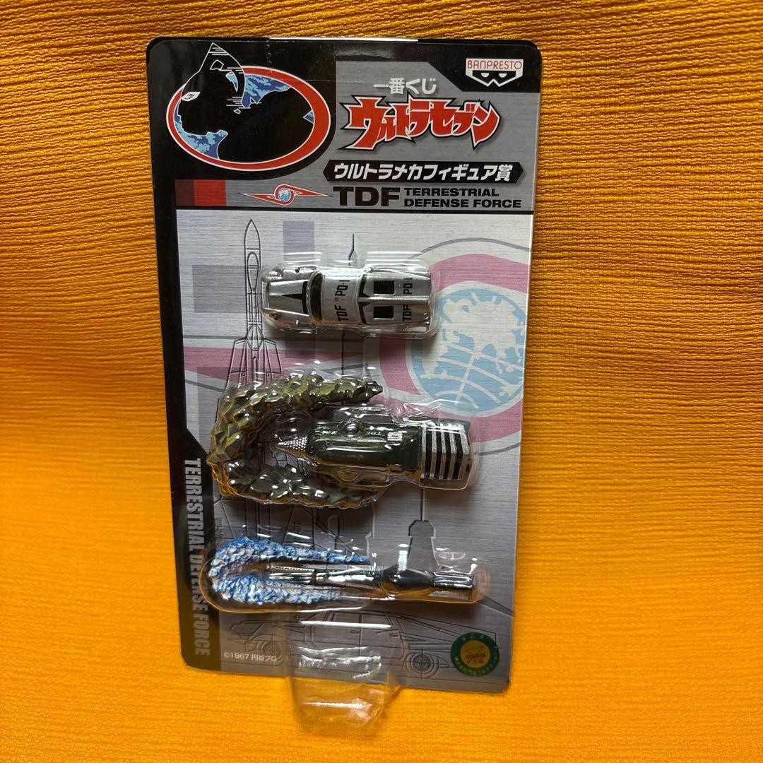 一番くじウルトラセブンウルトラメカフィギュア賞4種コンプリート