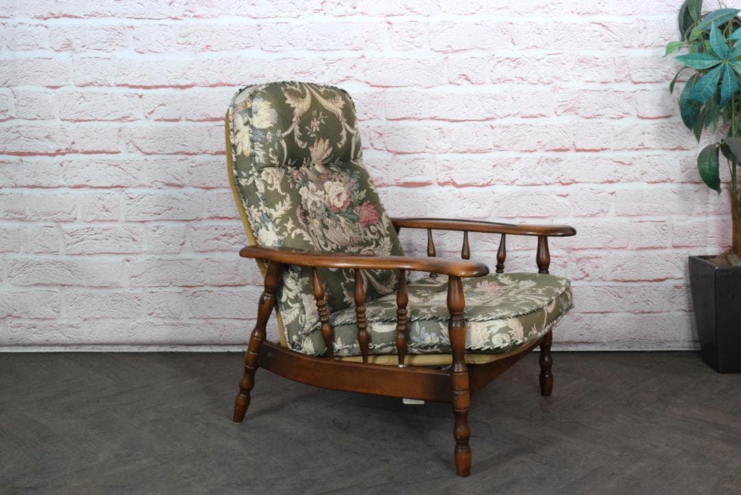 カリモク コロニアルシリーズ リクライニングソファ パーソナルチェア