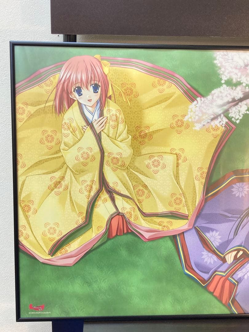 Sakura 雪月華 ポスター B2 七尾奈留 プリンセスソフト 2003年