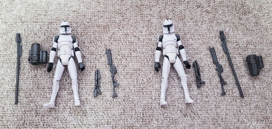 スター・ウォーズ クローン・ウォーズ フィギュア　スピーダー・バイク レコン