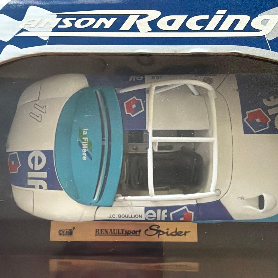 ミニカー ANSON RENAULT sport Spider TROPHY 1:18