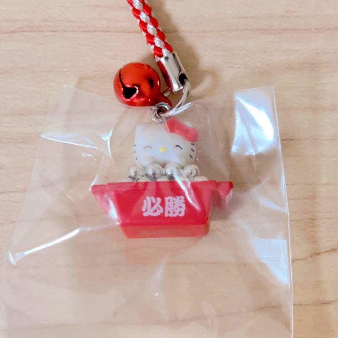 【激レア】ご当地キティ 開運招猫 キティ 根付け ストラップ サンリオ ご当地