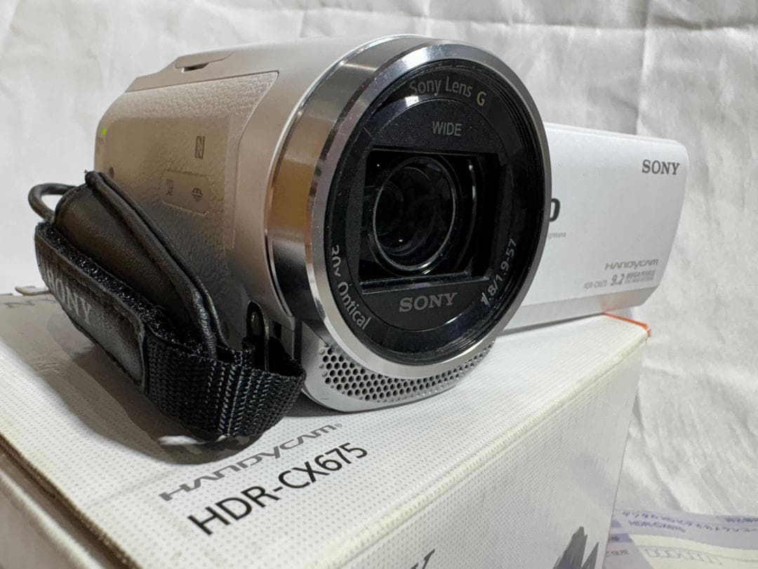 ソニー SONY HDR-CX675 HANDYCAM ビデオカメラ　補正