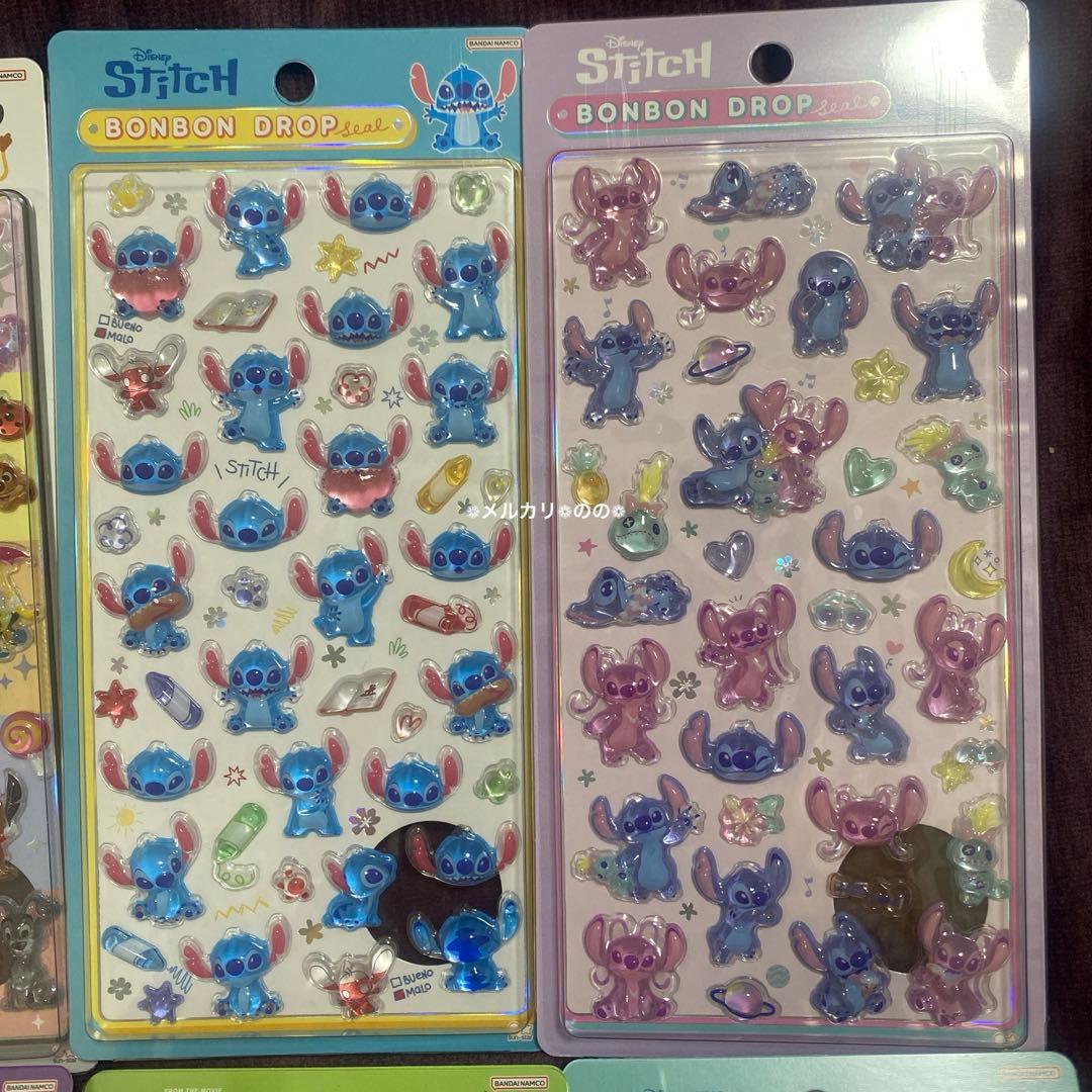 ディズニー ボンボンドロップシール 2弾 8枚 セット サンスター コンプリート