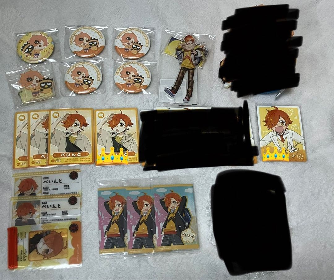 日常組 グッズ まとめ売り 缶バッジ ぺいんと しにがみ クロノア トラゾー