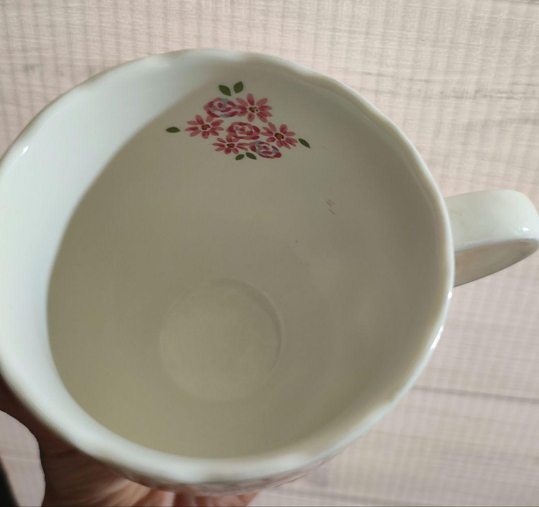 【昭和レトロ】マロンクリーム　食器セット　マグカップ　お茶碗　コップ×2個