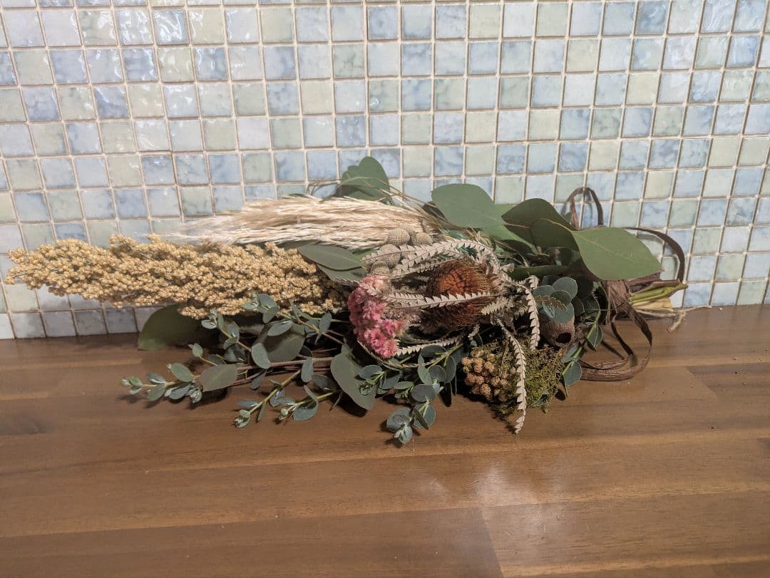 ドライフラワー★ナチュラルドライフラワーブーケ★50センチ　インテリア　癒し