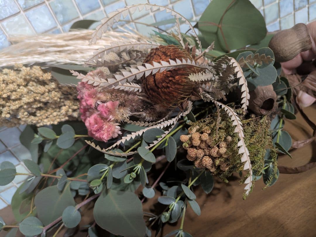 ドライフラワー★ナチュラルドライフラワーブーケ★50センチ　インテリア　癒し