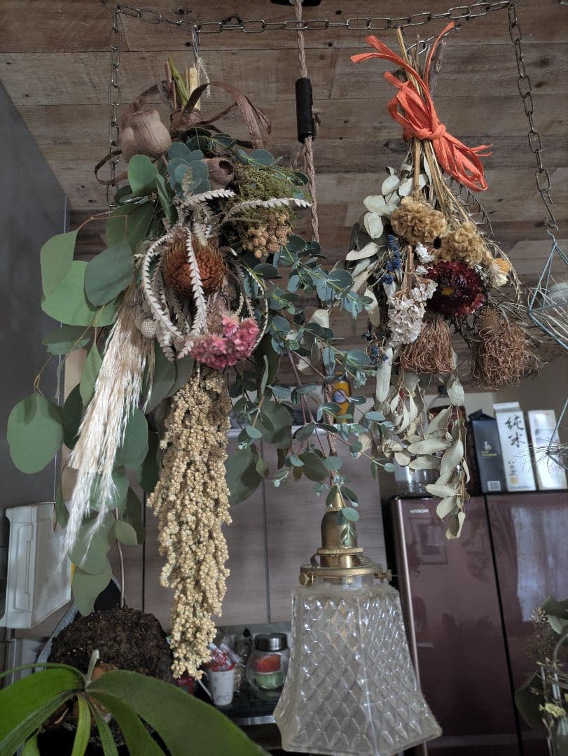 ドライフラワー★ナチュラルドライフラワーブーケ★50センチ　インテリア　癒し