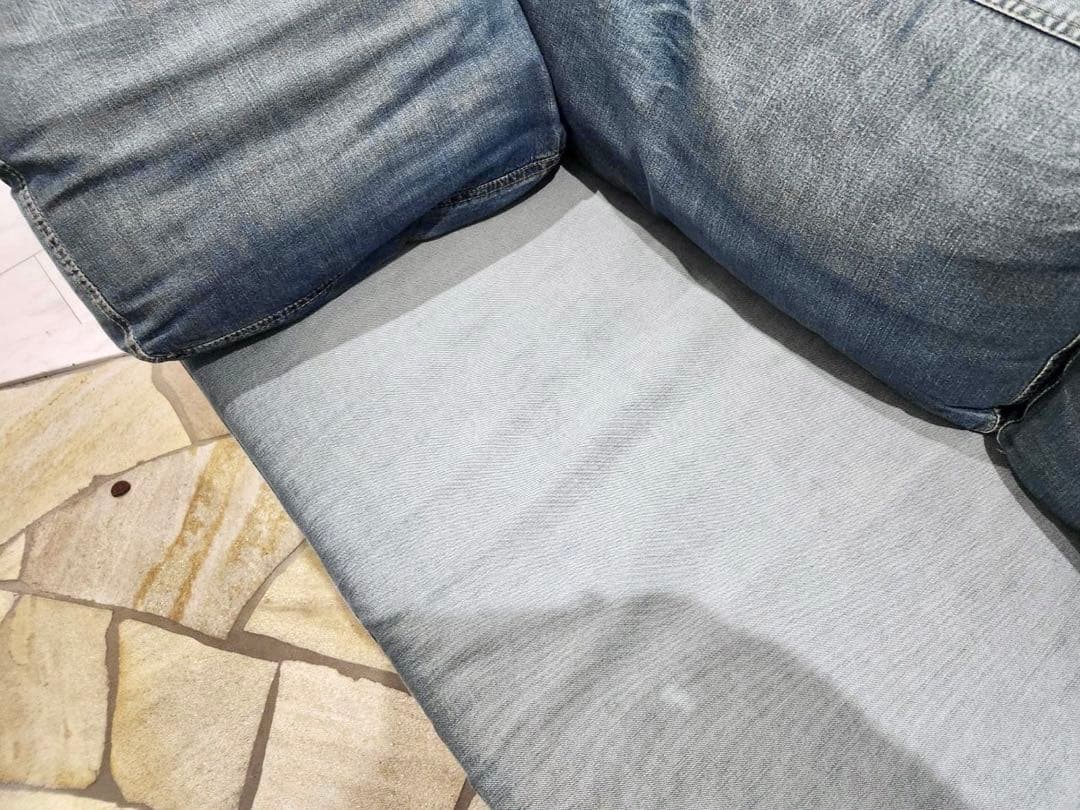 unico ウニコ SWELLA スウェラ 片アームソファ　デニム