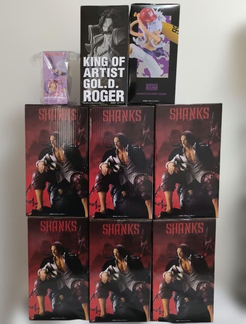 ワンピース シャンクス ルフィー ボニー ゴール・D・ロジャー